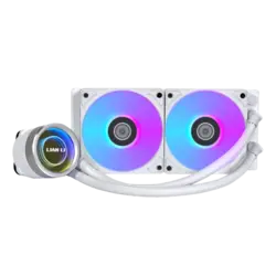 خنک کننده مایع پردازنده لیان لی GA II TRINITY 240 White | فروشگاه گیمینگ تکاف