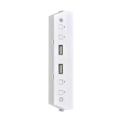هاب و کنترلر کیس LANCOOL 216 لیان لی LAN216-1W White | فروشگاه گیمینگ تکاف