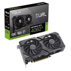 کارت گرافیک ایسوس DUAL RTX 4060 Ti 16GB OC | فروشگاه گیمینگ تکاف