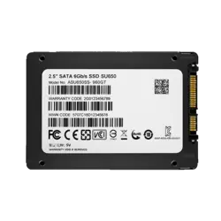 مشخصات، قیمت و خرید SSD ای دیتا مدل ADATA Ultimate SU650 512GB SATA III