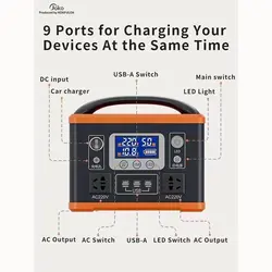 قیمت و خرید پاور ژنراتور 112500 میلی آمپر ساعت کانفلون مدل Joko J500K | تِک ابزار