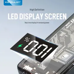 مشخصات و خرید پاوربانک کانفلون 20000mAh فست شارژ مدل Konfulon A34Q | تِک ابزار