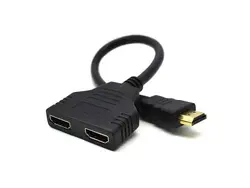 خرید و قیمت تبدیل 1 به 2 hdmi