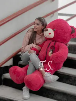 خرس هندونه ای بوسه بر پوزه 160 سانتی