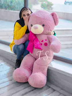 خرس کالباسی پاپیون چرمی 170 سانتی