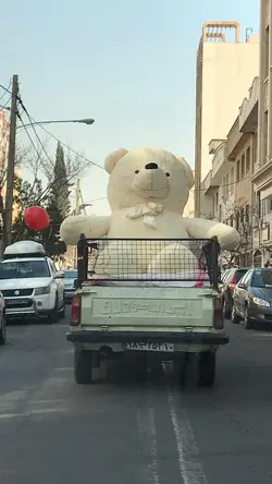 عروسک خرس سفید 5 متری
