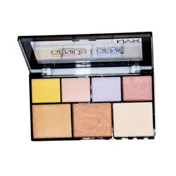 هایلایتر و سایه چشم نیکس ۷ رنگ - تیارا شاپ