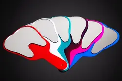 آینه بیمار طرح دندان