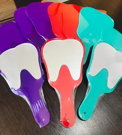 آینه بیمار طرح دندان