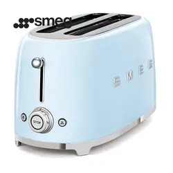 توستر 2 اسلایس بزرگ اسمگ مدل TSF02 رنگ آبی پاستیلی