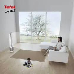 تصفیه هوا دایسون مدل TP01 سفید نقره‌ای