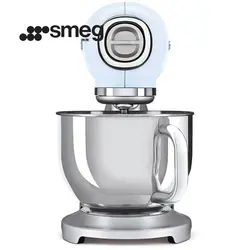همزن پایه استیل اسمگ مدل SMF02 رنگ آبی پاستیلی