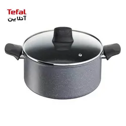 سرویس قابلمه و تابه 8 پارچه تفال مدل هاردستون Hardstone D4549283