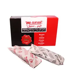 چسب دوقلو خمیری ایم سیل وزن ۵۰ گرم  M-Seal