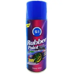 اسپری رنگ پلاستیک مات رینگ و بدنه رابر Rubber Paint