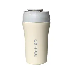 تراول ماگ نی دار طرح COFFEE ظرفیت 380 میلی لیتر