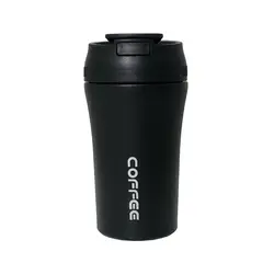 تراول ماگ نی دار طرح COFFEE ظرفیت 380 میلی لیتر