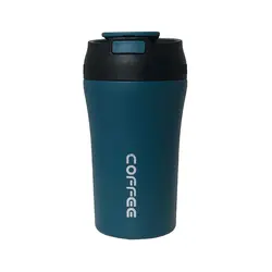 تراول ماگ نی دار طرح COFFEE ظرفیت 380 میلی لیتر