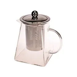 قوری پیرکس مدل مربع ظرفیت 750 میلی لیتر