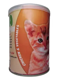 کنسرو غذای گربه سپکا مدل گوشت گوساله و مرغ و سبزیجات وزن 400 گرم بسته 2 عددی