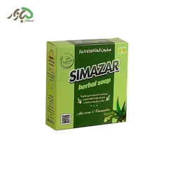 صابون آلوئه ورا و خیار سیمازر(۸۰ گرمی)