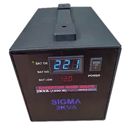 اینورتر صنعتی سینوسی 2kv-1500W برند سیگما