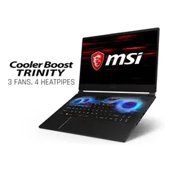 لپ تاپ گیمینگ MSI GS63 stealth Core i7-8750H, 16GB RAM, 256GB SSD, 6GB GTX Graphic, FHD