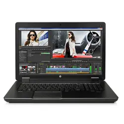 لپ تاپ استوک HP Zbook 17 G2 Workstation Core i7-4810MQ, 8GB RAM, 256GB SSD, 4GB Quadro Graphic, FHD