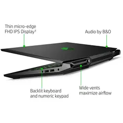 لپ تاپ استوک HP Pavilion Gaming Laptop 17-RTX