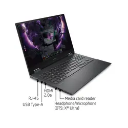 لپ تاپ گیمینگ HP Omen 15x Ryzen 7-4800H, 8GB RAM, 512GB SSD, 6GB GTX Graphic, FHD