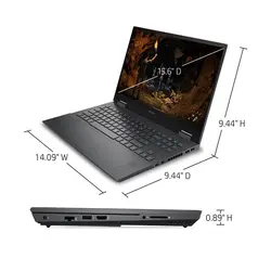 لپ تاپ گیمینگ HP Omen 15x Ryzen 7-4800H, 8GB RAM, 512GB SSD, 6GB GTX Graphic, FHD