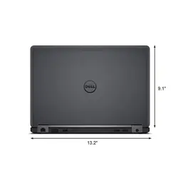 لپ تاپ استوک Dell Latitude E5470 Core i7-6820HQ, 8GB RAM, 256GB SSD, HD