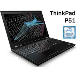 لپ تاپ استوک Lenovo ThinkPad P51 Core i7-7820HQ, 16GB RAM, 512GB SSD, 4GB Quadro Graphic, FHD