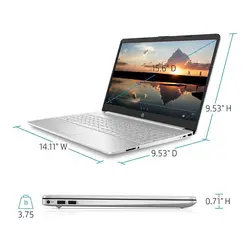 لپ تاپ استوک HP 15 DW-1xxx Core i7-10510, 16GB RAM, 256GB SSD, 2GB Nvidia Graphic, FHD