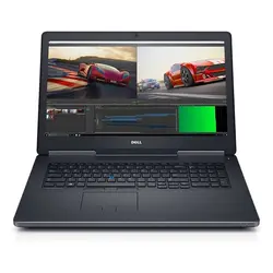 لپ تاپ استوک Dell Precision 7720 Core i7-6920HQ, 16GB RAM, 512GB SSD, 16GB Quadro Graphic, FHD