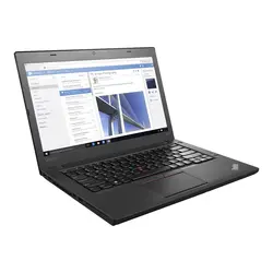 لپ تاپ استوک Lenovo ThinkPad T460 Core i5-6200U, 8GB RAM, 256GB SSD, HD