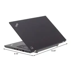 لپ تاپ استوک Lenovo ThinkPad T470 Core i5-6200U, 12GB RAM, 512GB SSD, FHD