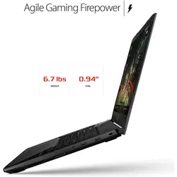 لپ تاپ گیمینگ Asus ROG GL703 Core i7-8750H, 16GB RAM, 128GB SSD+1TB HDD, 6GB GTX Graphic, FHD