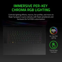 لپ تاپ استوک Razer Blade 15 Pro Core i7-10875H, 16GB RAM, 1TB SSD, 8GB RTX Graphic, FHD