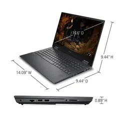 لپ تاپ گیمینگ HP Omen 15 Ryzen 7-5800H, 16GB RAM, 512GB SSD, 8GB RTX Graphic, QHD