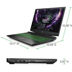 لپ تاپ HP Pavilion Gaming Laptop Core i7-11370H, 16GB RAM, 512GB SSD, 4GB RTX Graphic, FHD