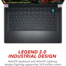 لپ تاپ گیمینگ Dell Alienware X15 R1 Core i7-11800H, 16GB RAM, 512GB SSD, 8GB RTX Graphic, FHD