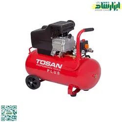 کمپرسور باد 24 لیتری توسن مدل 7024AC - ابزار شاد