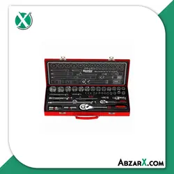 مجموعه بکس 38 عددی رونیکس RH-2638 - ابزار ایکس