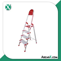 نردبان آلومینیومی 4 پله سیلور