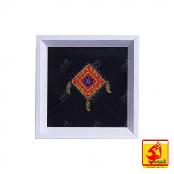 تابلو سه تکه سوزن دوزی ماهکان