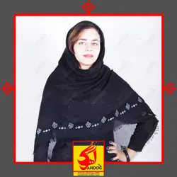 روسری سوزن دوزی پلیوار