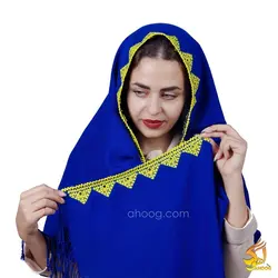 شال سوزن دوزی پلیوار مدل عاشکان