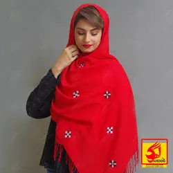 شال سوزن دوزی پلیوار ماهکان