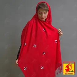 شال سوزن دوزی پلیوار ماهکان